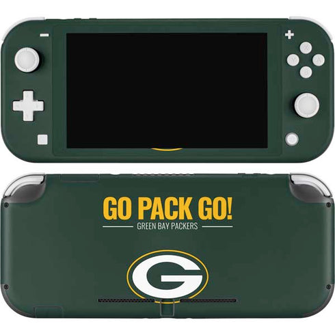 NFL Green Bay Packers Team Motto Nintendo Switch Lite Skin